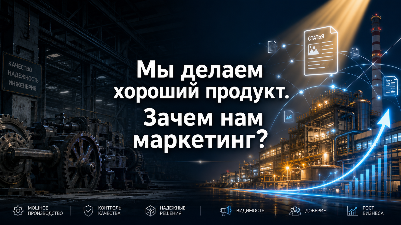 B2B-маркетинг: зачем нужен, если продукт хороший?